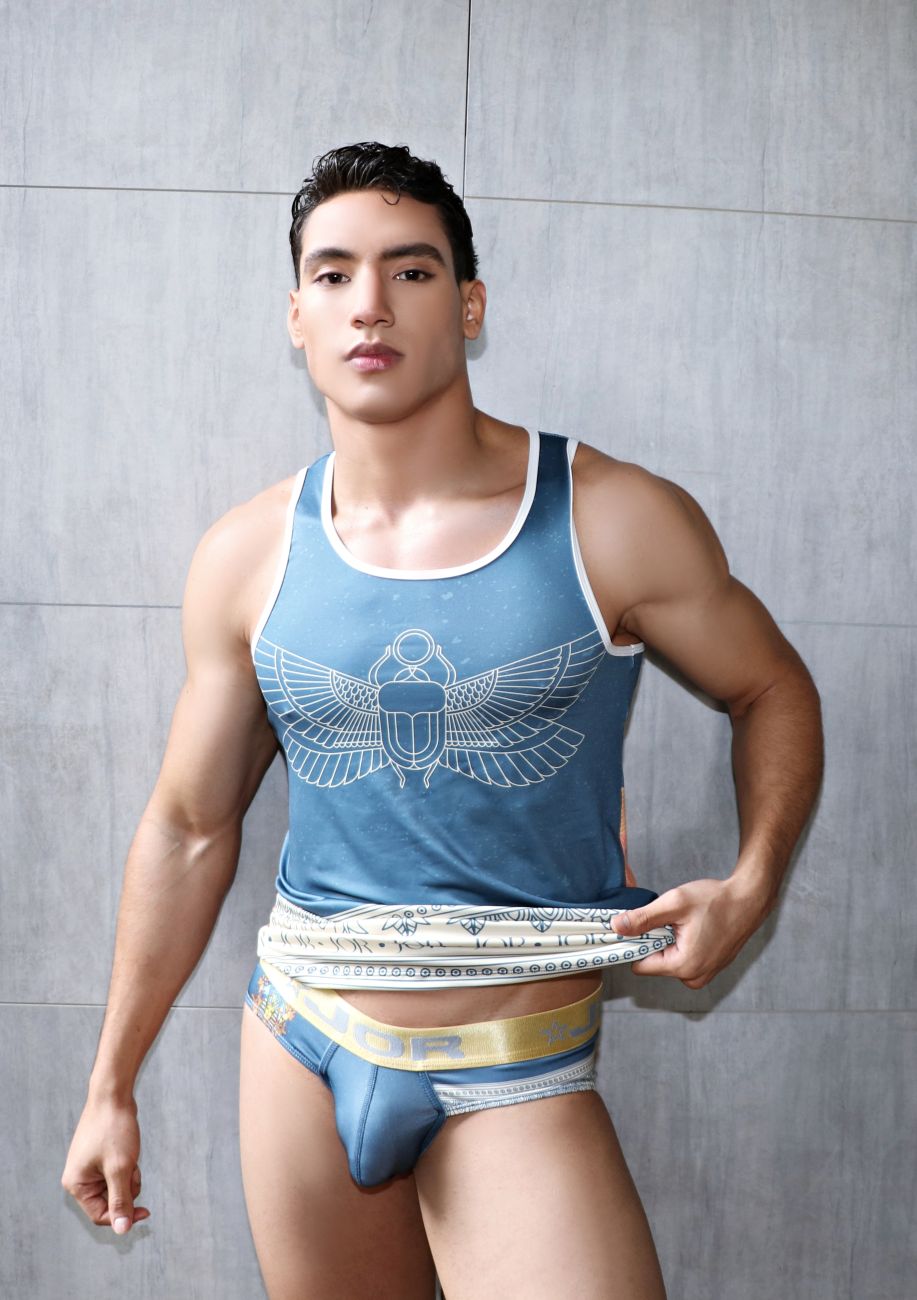 JOR 1881 Luxor Briefs Printed Blue