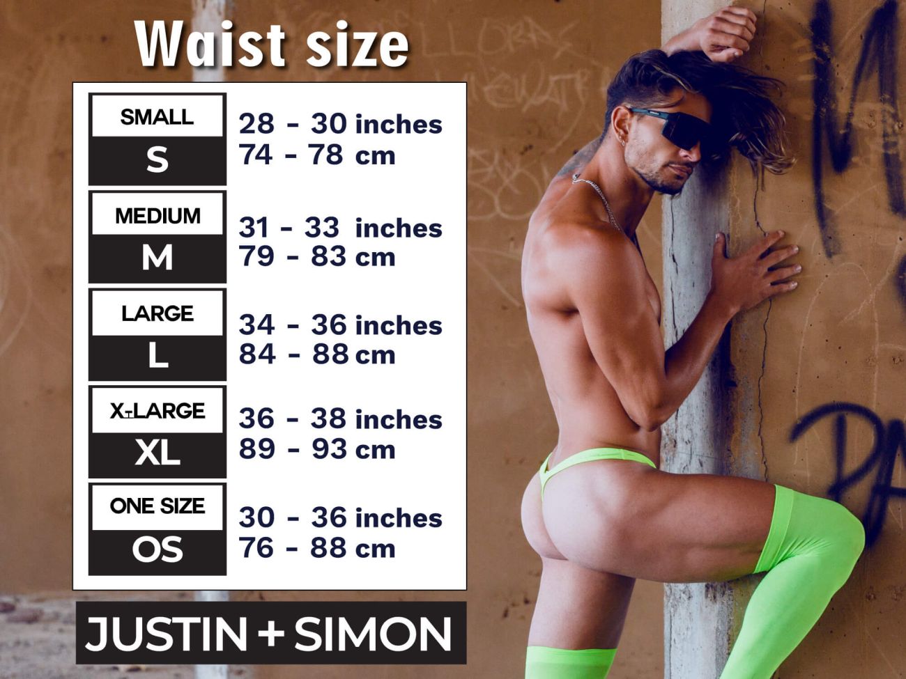 JUSTIN+SIMON XSJ03 Silky Sexy Thongs Neon Green Plus Sizes