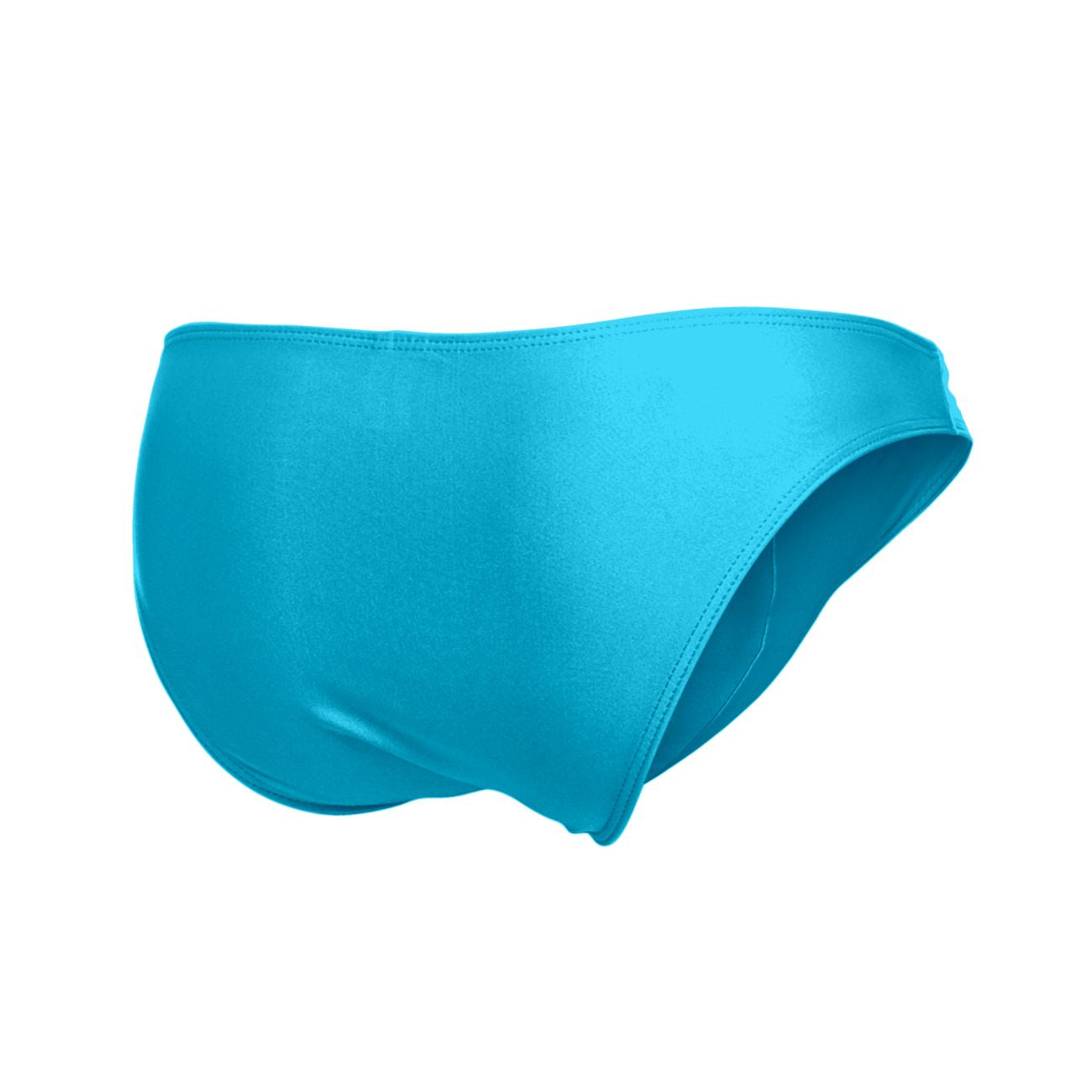 JUSTIN+SIMON XSJ01 Classic Silky Bikini Turquoise Plus Sizes
