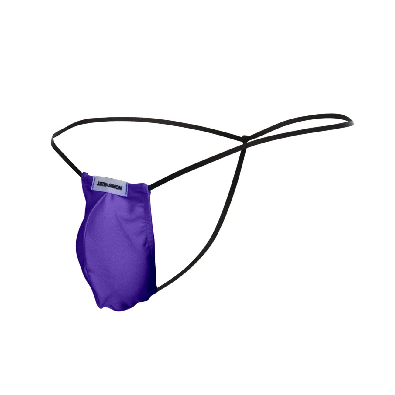 JUSTIN+SIMON XSJ02 Silky G-String Bulge Purple