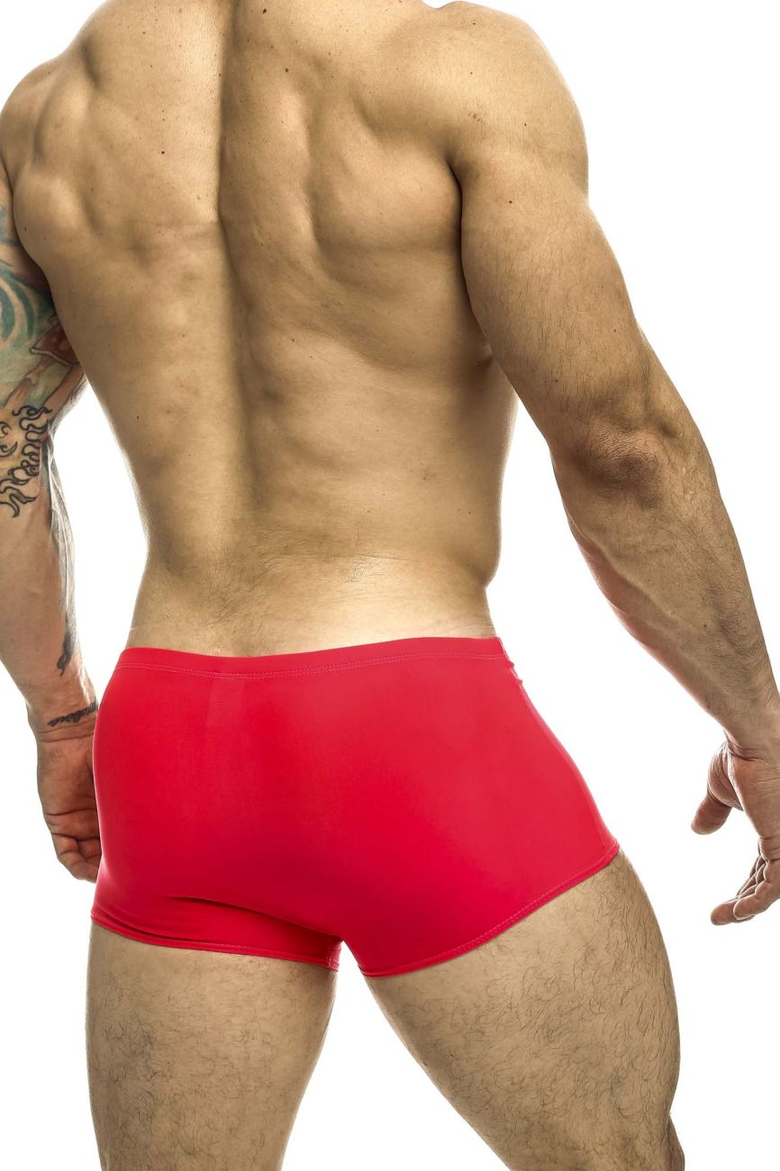 JUSTIN+SIMON XSJ08 Classic Trunks Coral Plus Sizes