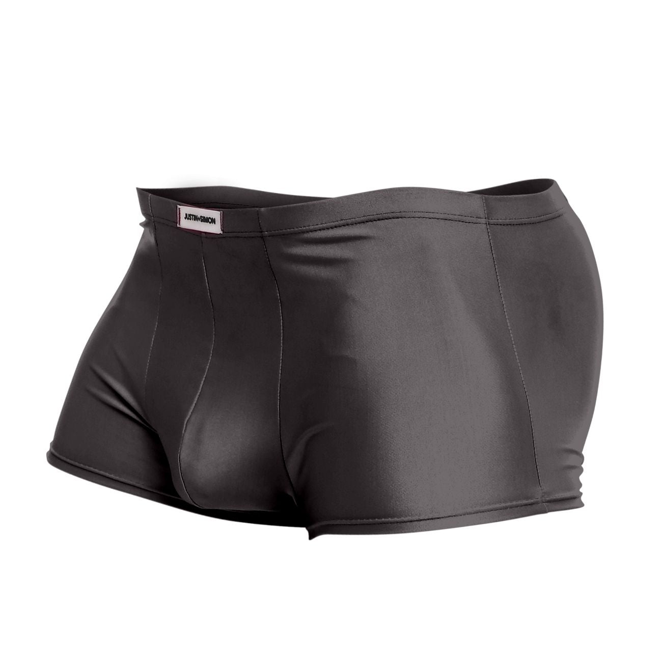 JUSTIN+SIMON XSJ08 Classic Trunks Gray Plus Sizes