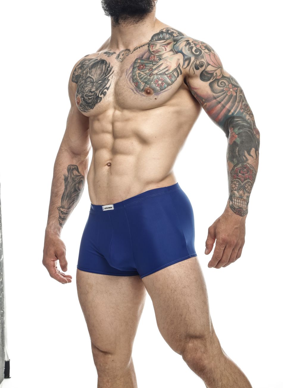 JUSTIN+SIMON XSJ08 Classic Trunks Royal Blue Plus Sizes