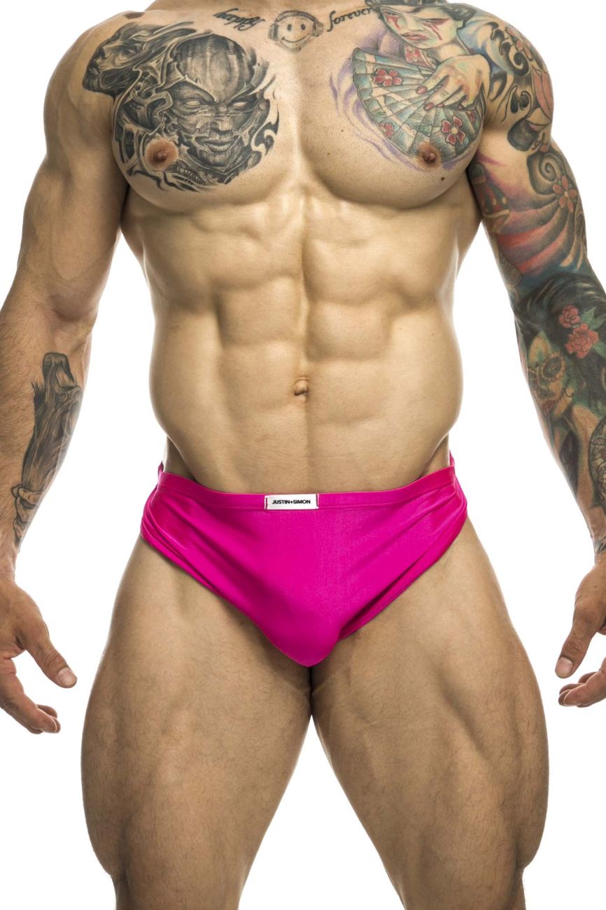 JUSTIN+SIMON XSJ09 Running Shorts Hot Pink