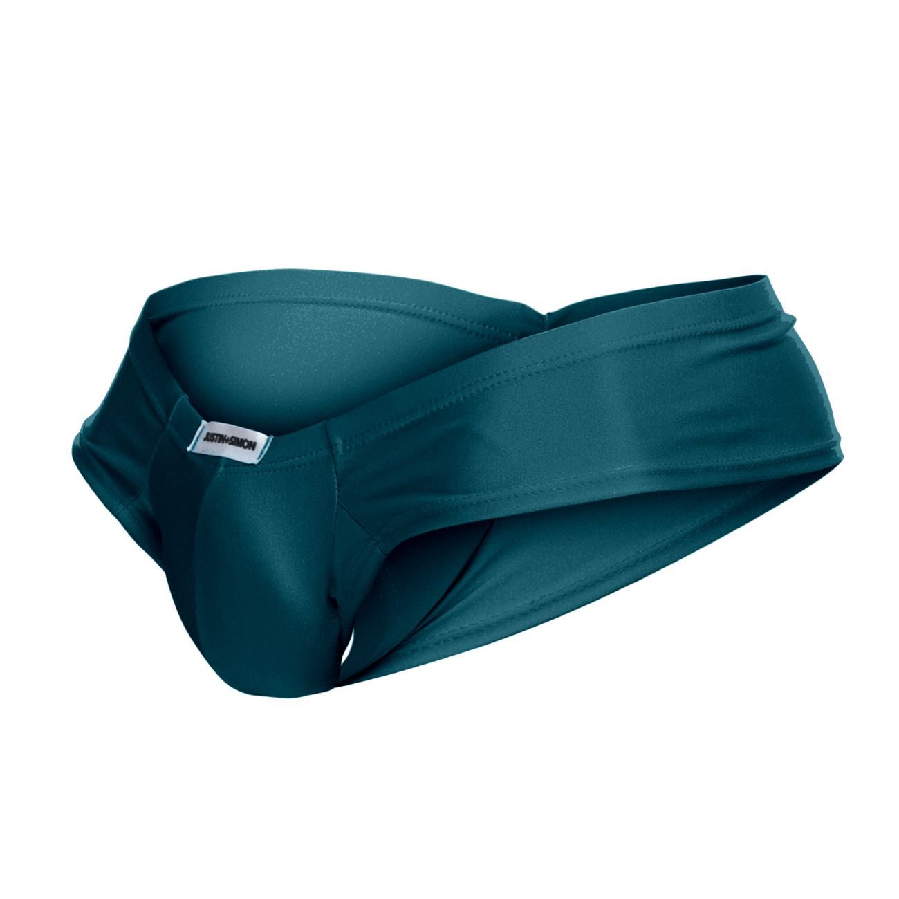 JUSTIN+SIMON XSJ22 Cheek Briefs Opal Green Plus Sizes