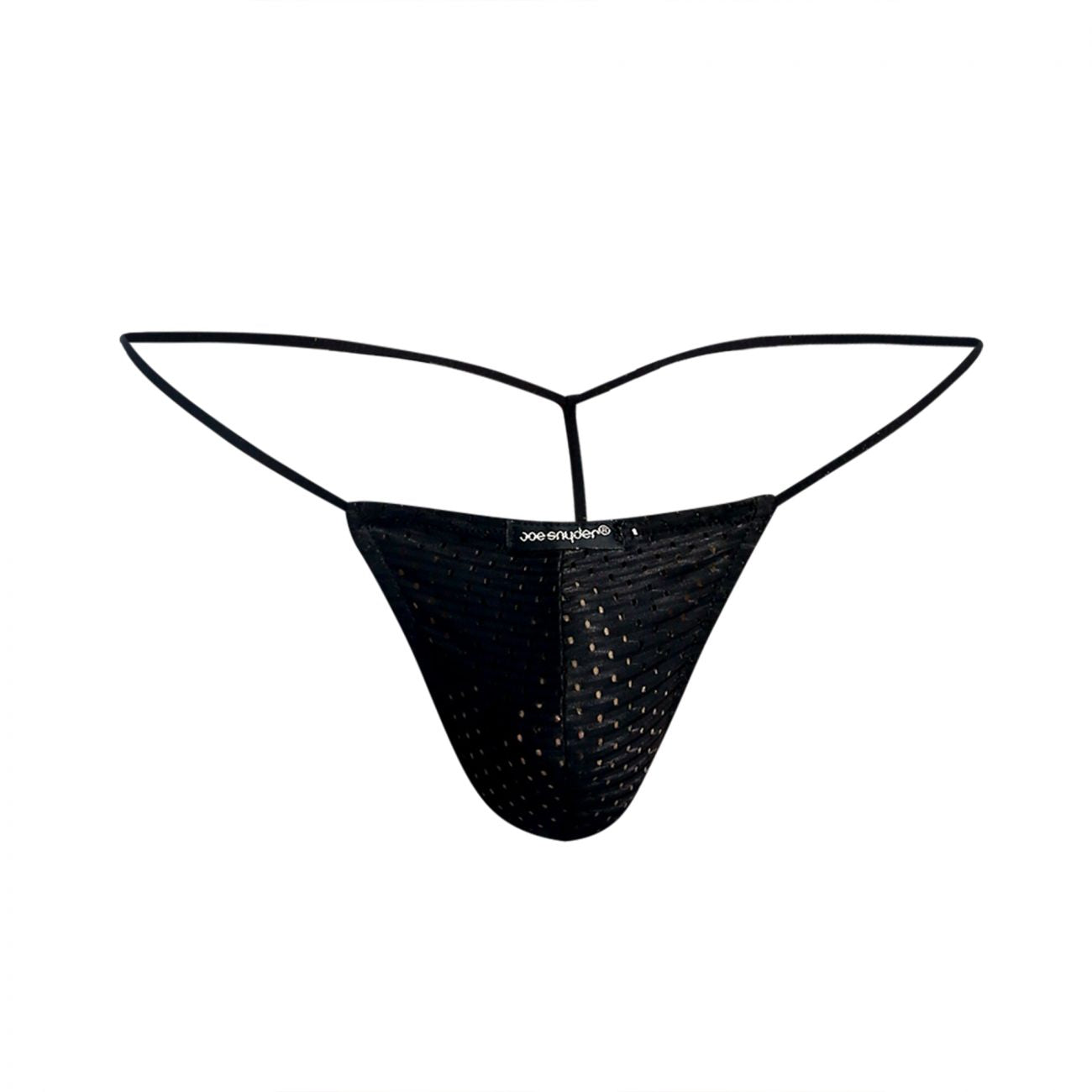 Joe Snyder JS02 G-String Holes Black