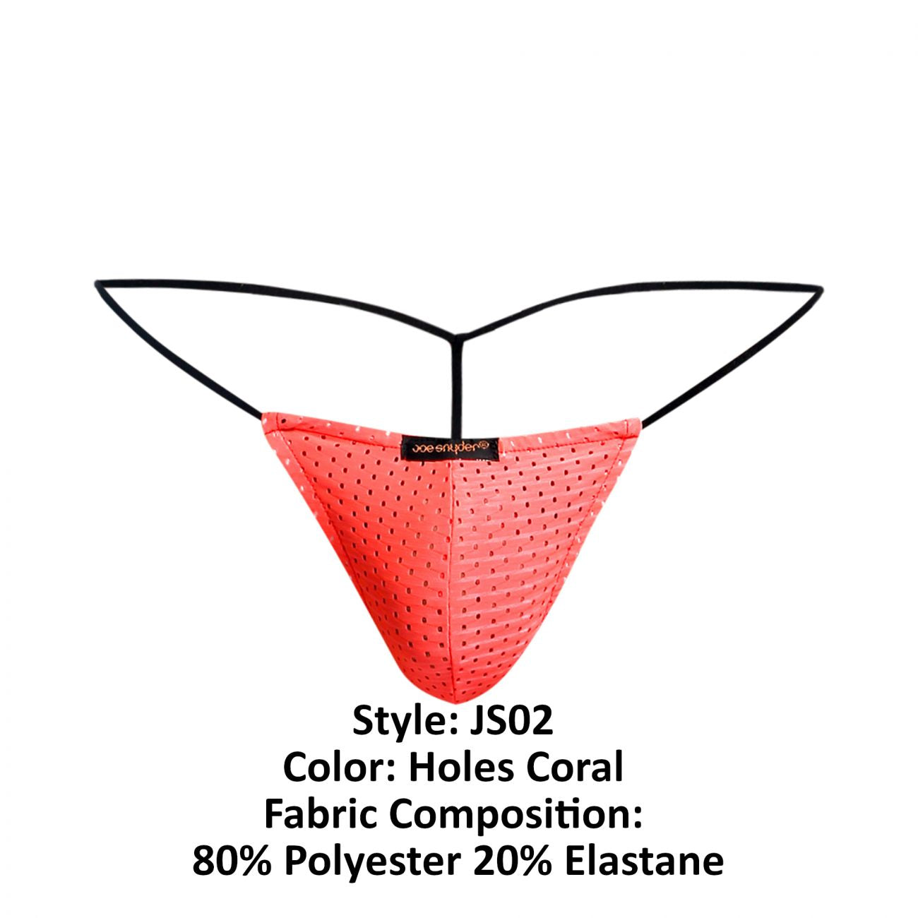Joe Snyder JS02 G-String Holes Coral