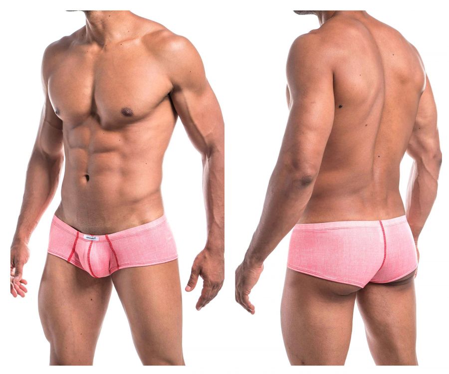 Joe Snyder JS13-Denim Denim Cheek Boxer Red Denim