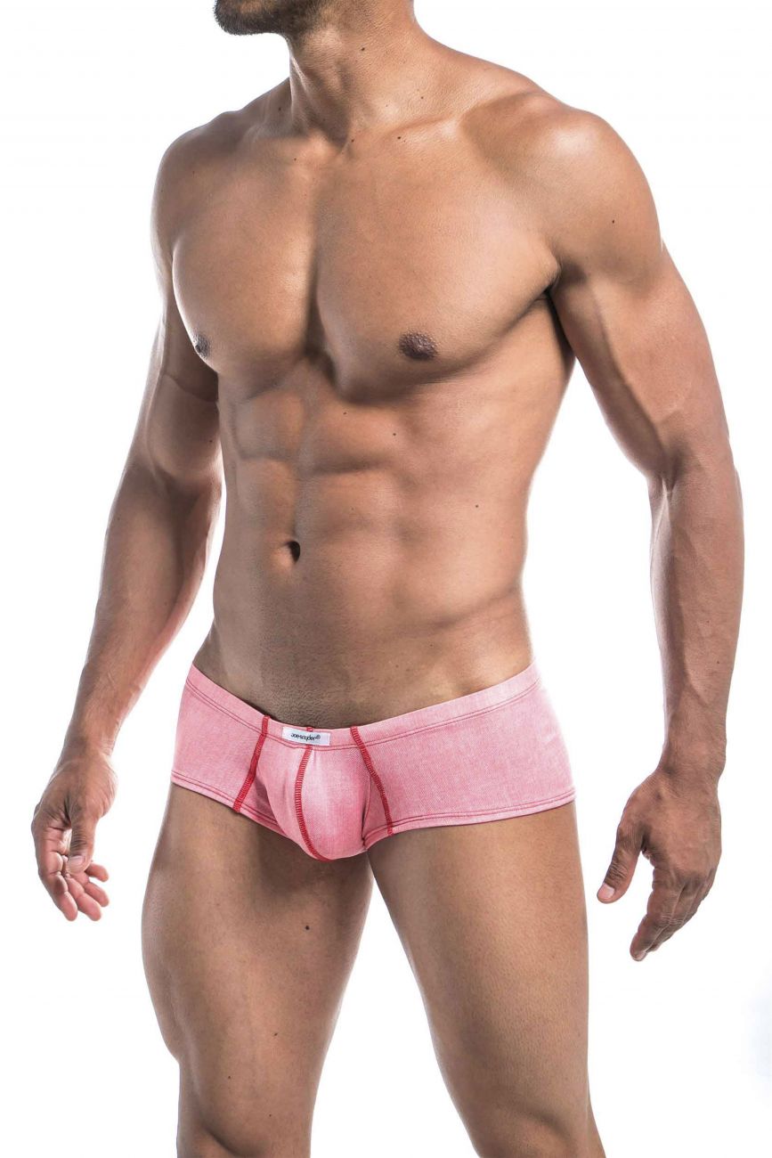 Joe Snyder JS13-Denim Denim Cheek Boxer Red Denim