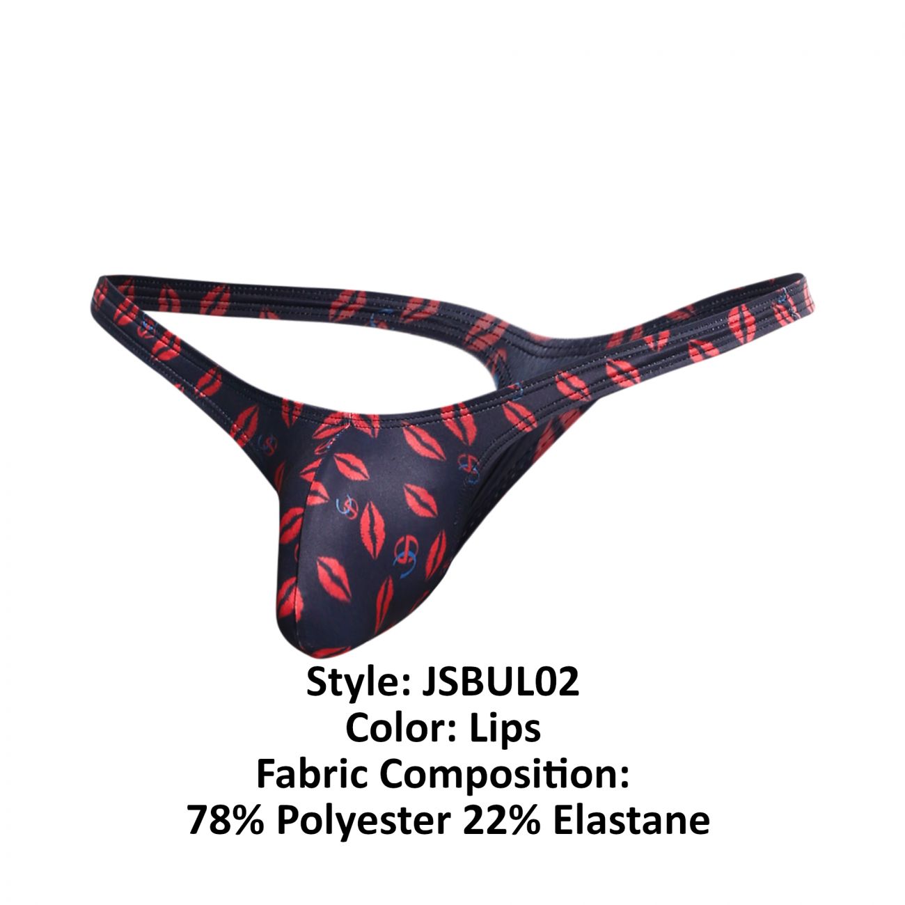 Joe Snyder JSBUL02 Bulge Tanga Lips