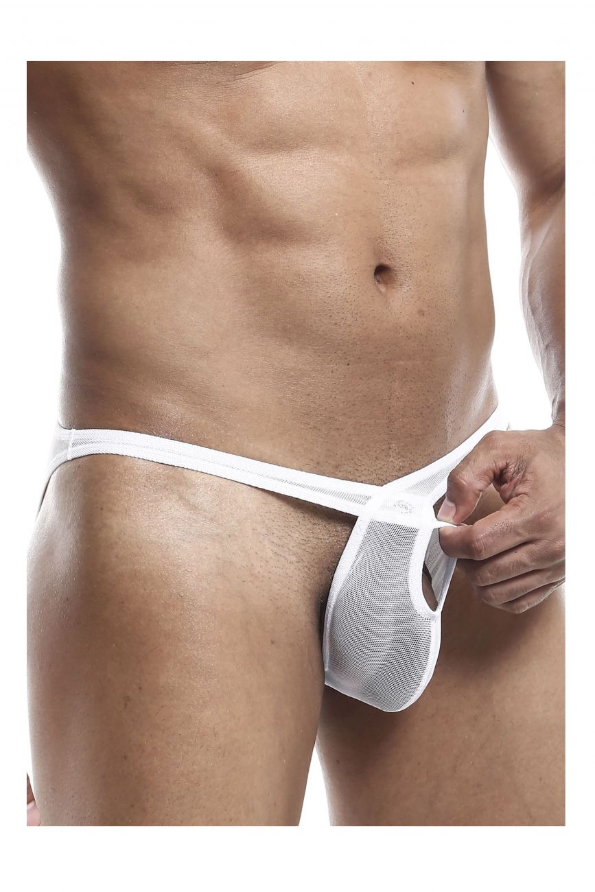 Joe Snyder JSIFT01 Infinity Bikini White Mesh
