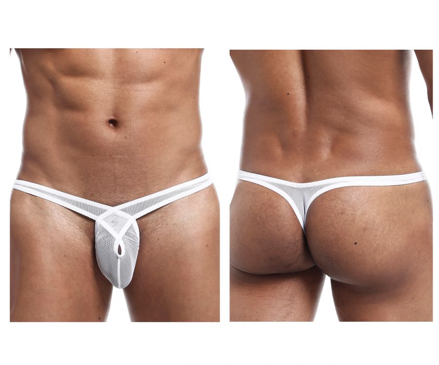 Joe Snyder JSIFT02 Infinity Thong White Mesh