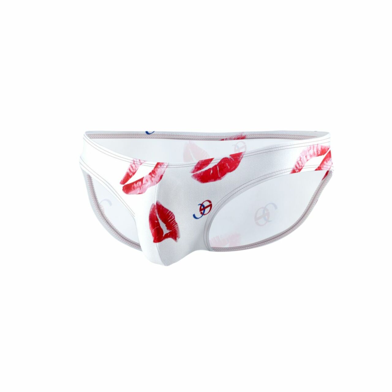 SALE - Mens Joe Snyder Polyester Bikini Brief Kisses