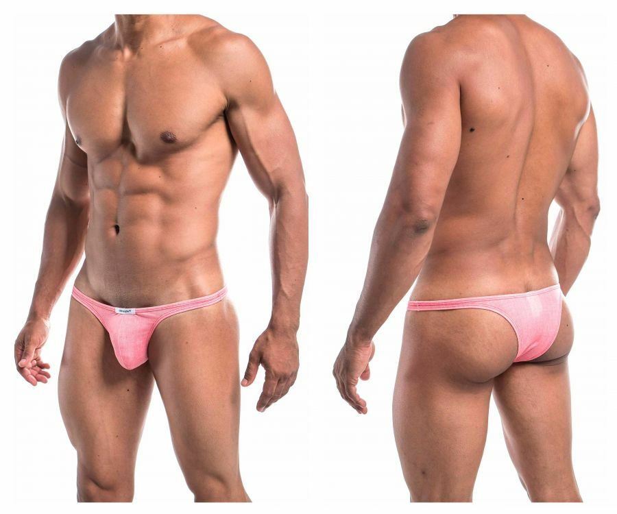 SALE - Mens Denim Look Spandex Capri Bikini Brief Red