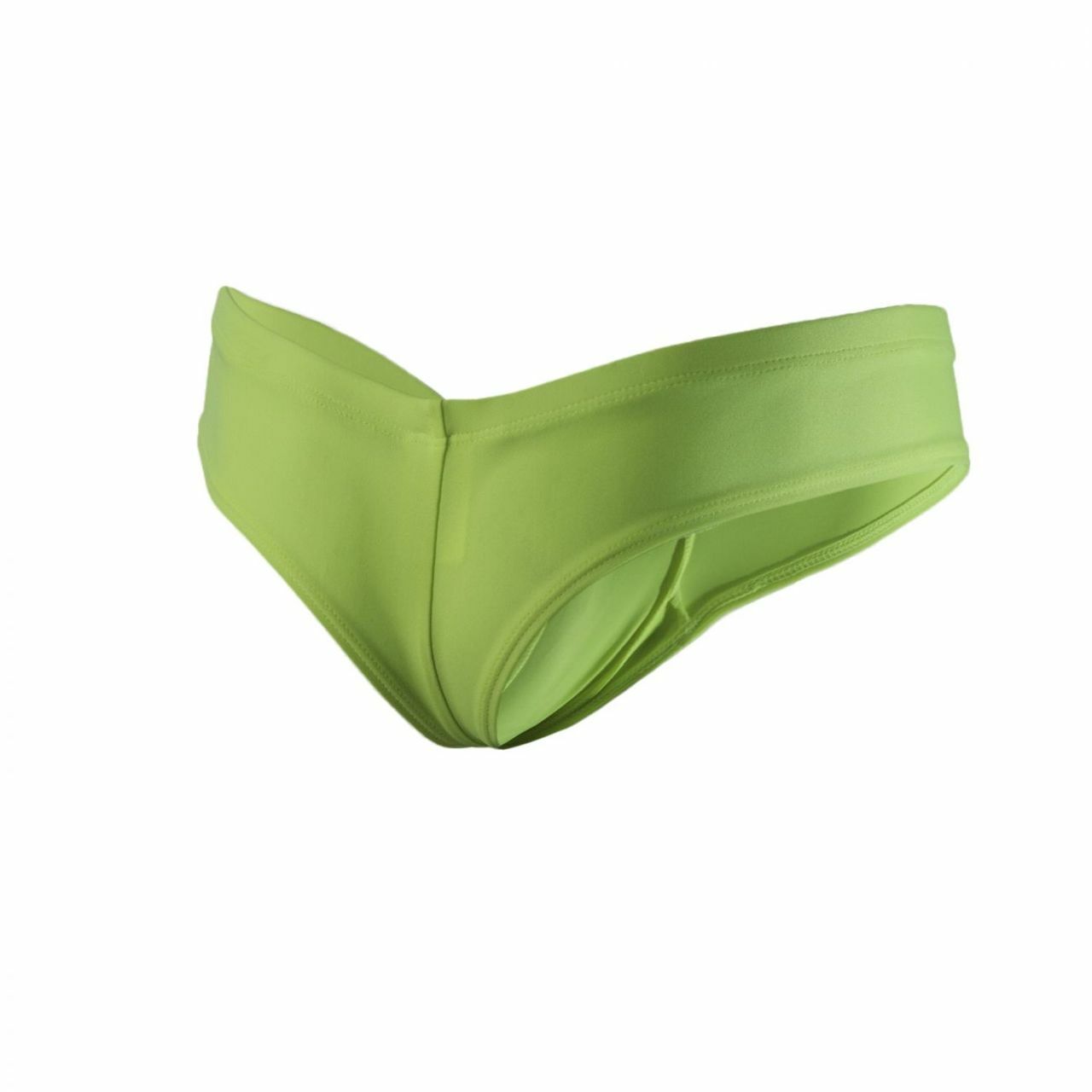 Joe Snyder Mens Polyester Cheek Briefs Yellow