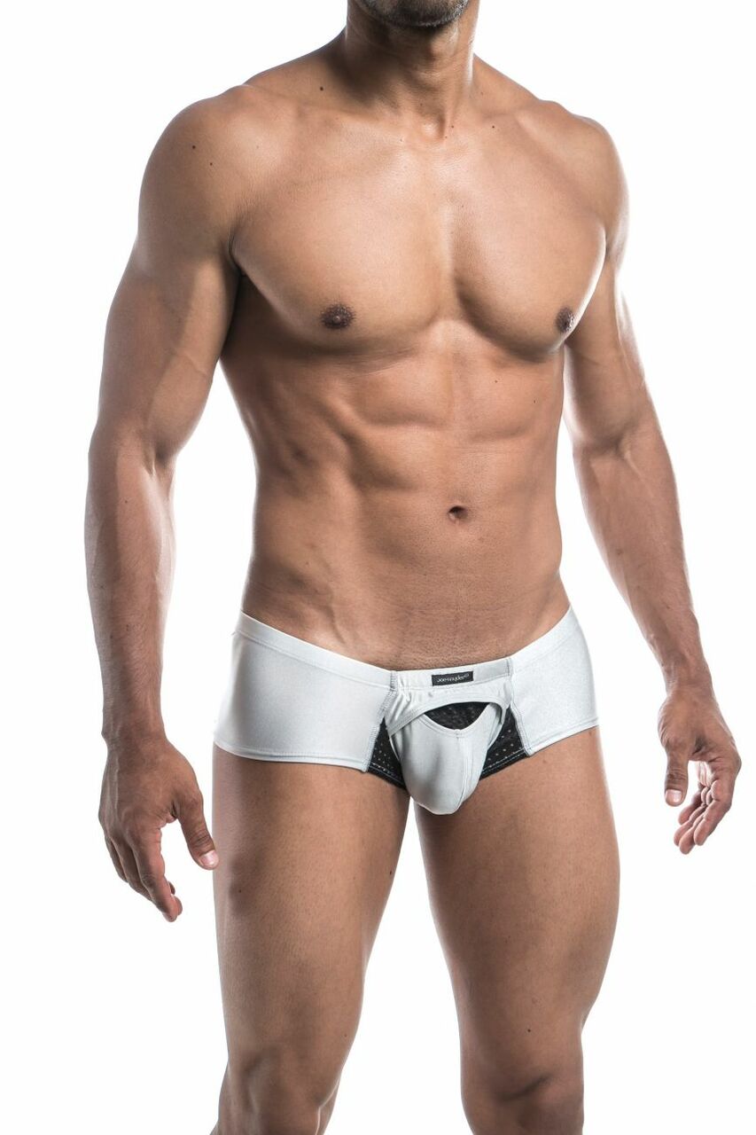 SALE - Mens Joe Snyder Sexiest Cheek Boxer Brief Black and Gray