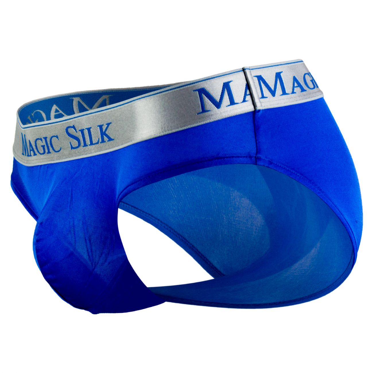 Magic Silk 6386 Silk Knit Low Rise Bikini Cobalt