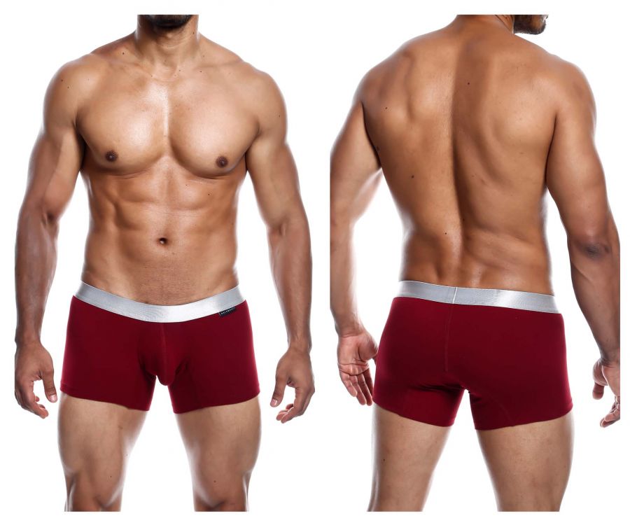 MaleBasics MB101 Classic Pima Trunks Wine