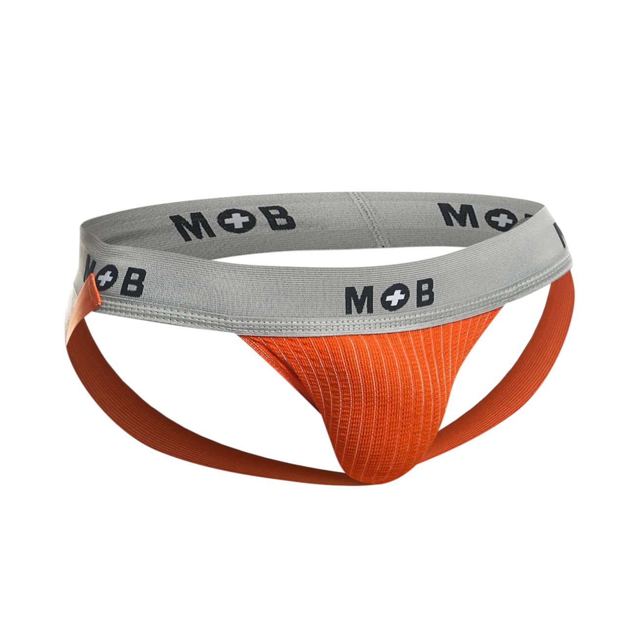 MaleBasics MBL107 Classic Fetish Jock 3 Inches Jockstrap Including Plus Sizes Orange