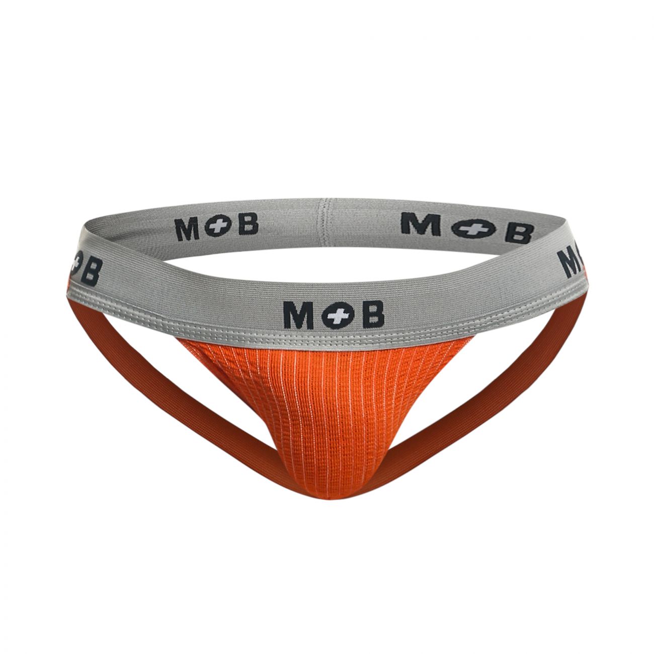 MaleBasics MBL107 Classic Fetish Jock 3 Inches Jockstrap Including Plus Sizes Orange