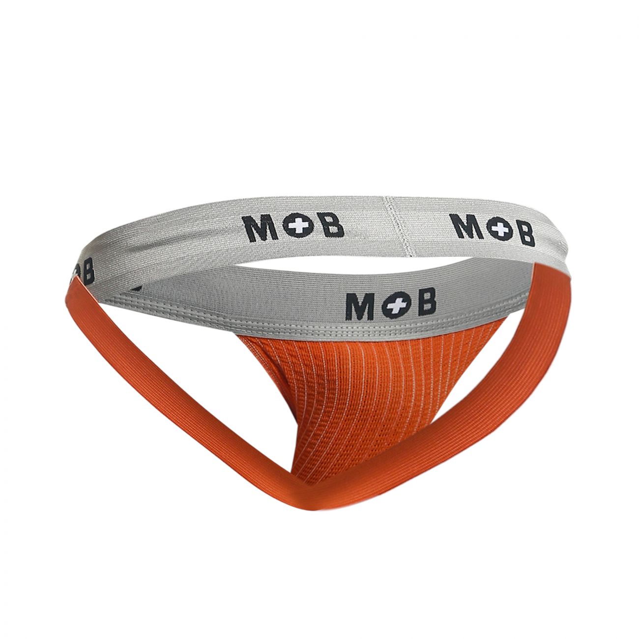 MaleBasics MBL107 Classic Fetish Jock 3 Inches Jockstrap Including Plus Sizes Orange