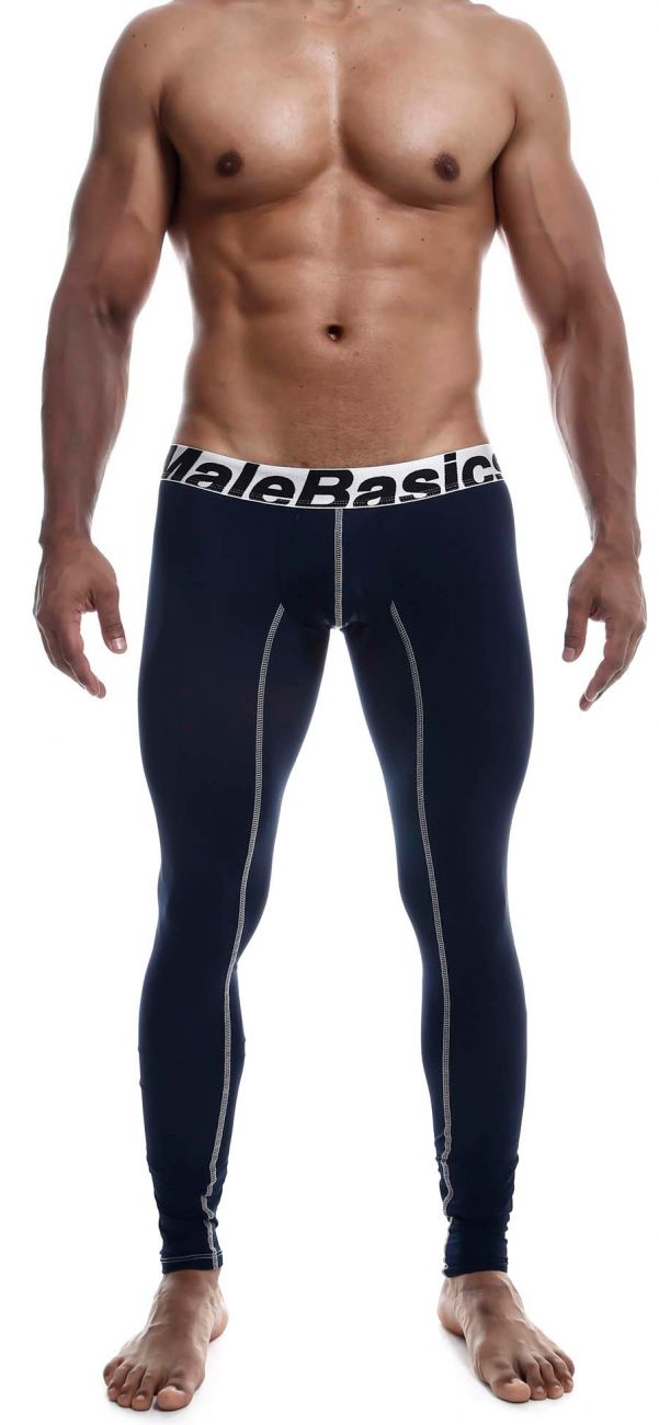 MaleBasics MBM05 Performance Long Johns Navy