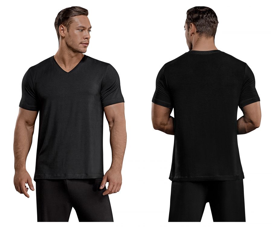 Male Power 102-253 Bamboo T-Shirt Black