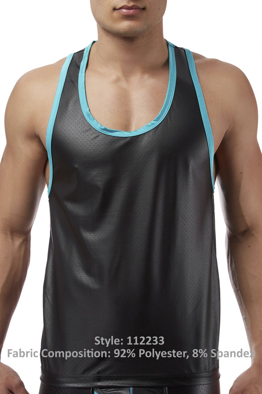 Male Power 112233 Lazer Mesh Tank Top