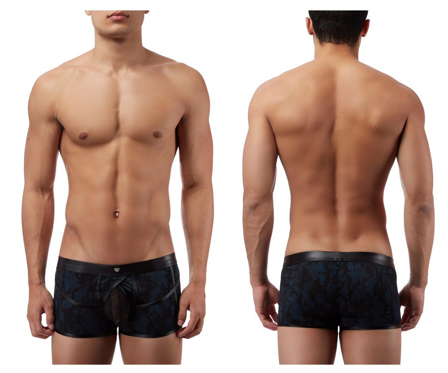 Male Power 134238 Strapped and Bound Strappy Short Boxer Briefs
