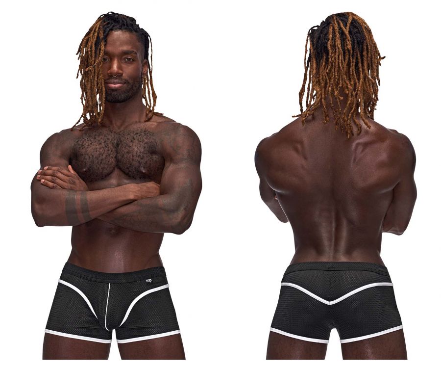 Male Power 142-273 Sport Mesh Mini Short Black