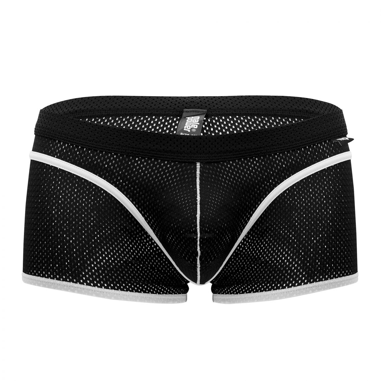Male Power 142-273 Sport Mesh Mini Short Black