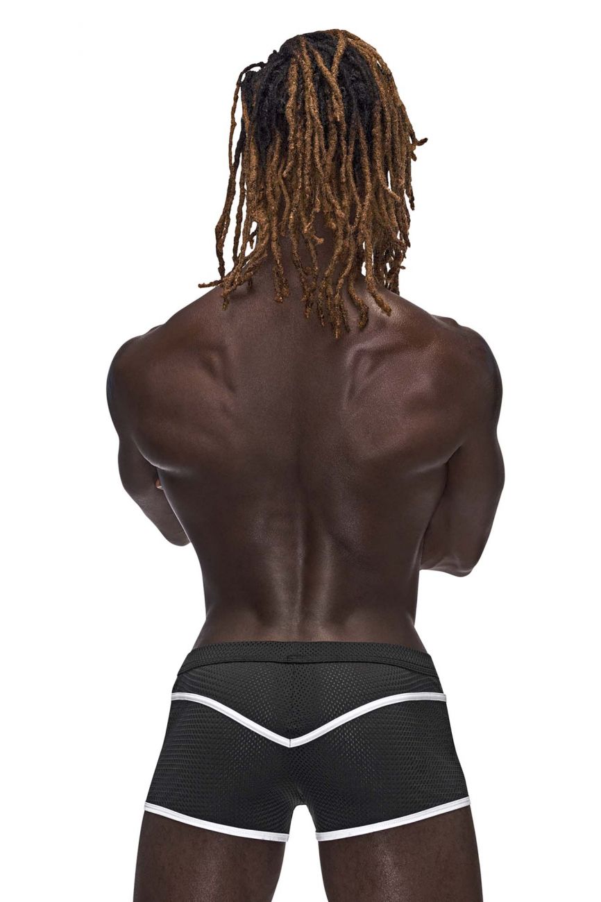 Male Power 142-273 Sport Mesh Mini Short Black