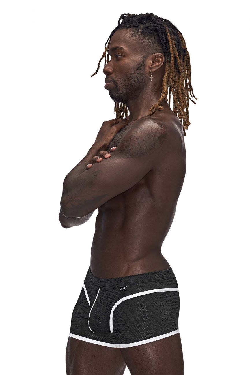 Male Power 142-273 Sport Mesh Mini Short Black