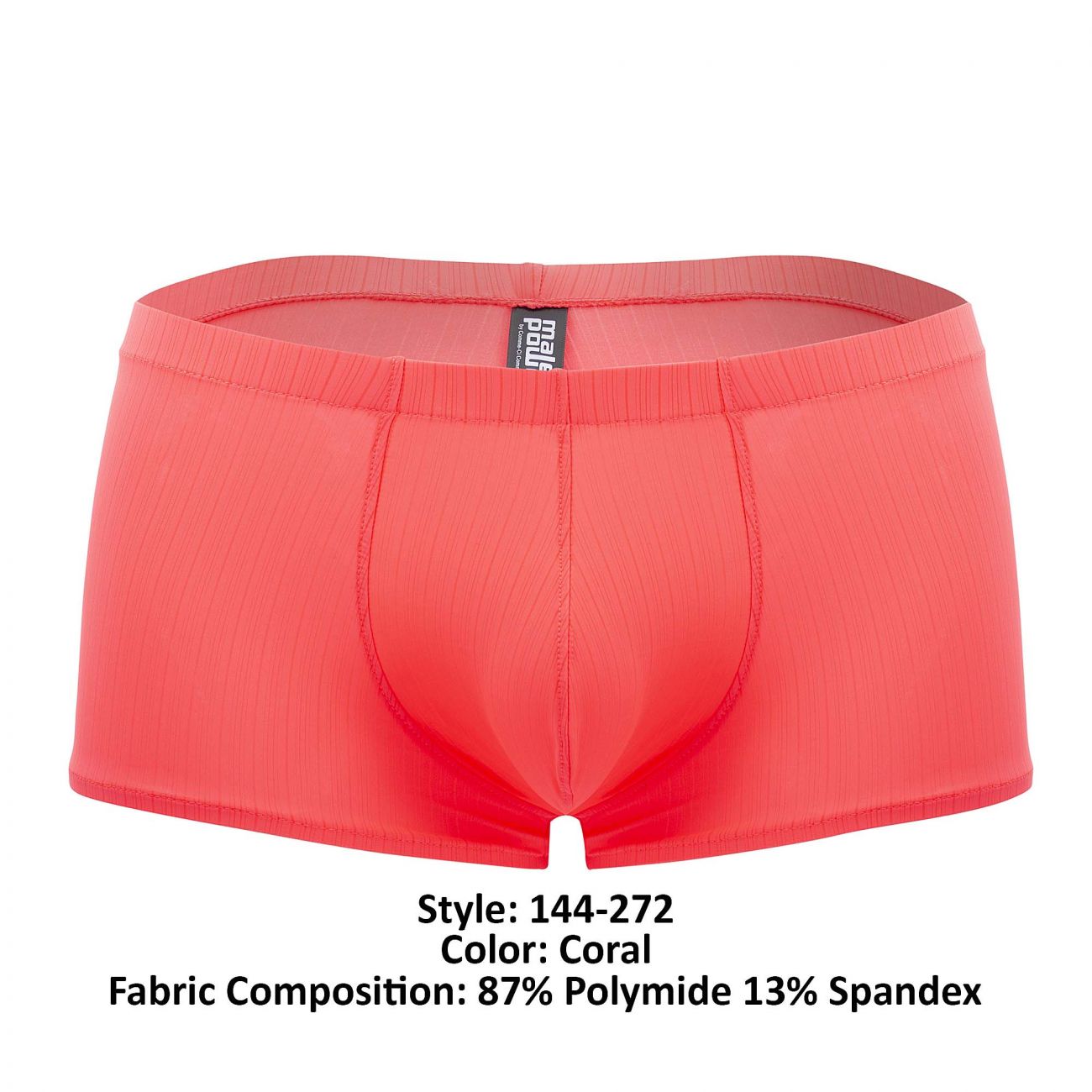 Male Power 144-272 Barely There Mini Short Coral