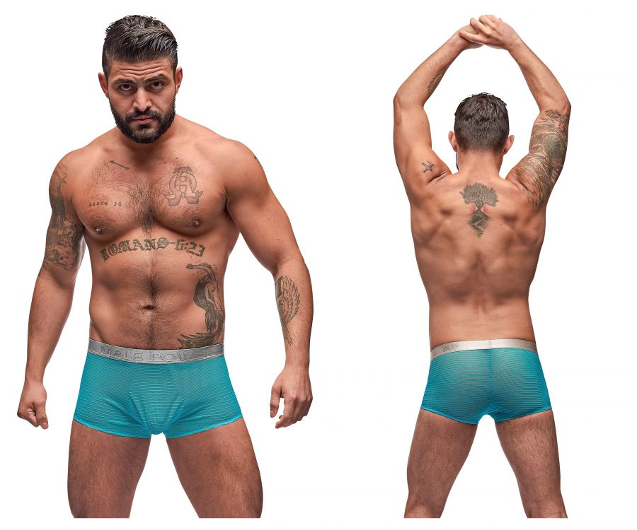 Male Power 145-252 Mesh Rib Mini Short