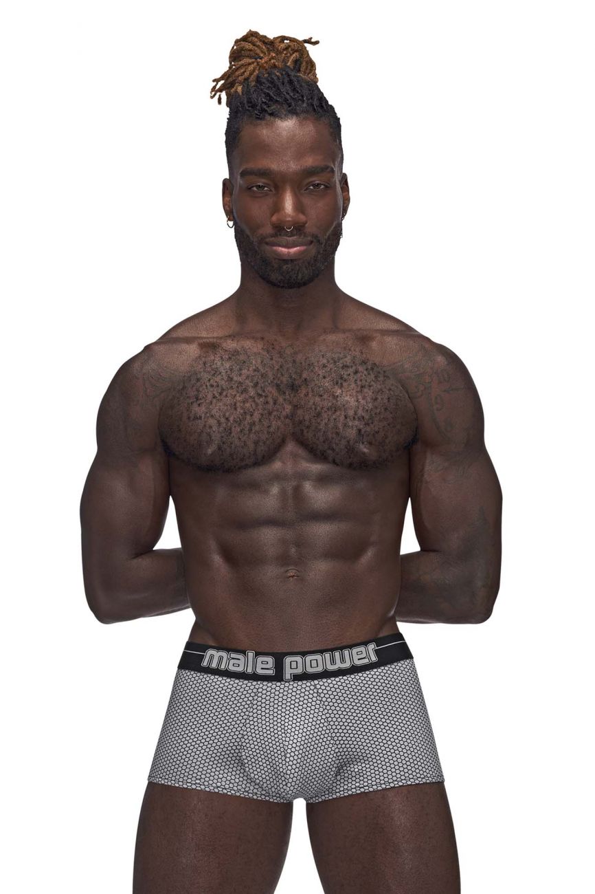 Male Power 145-269  Sexagon Mini Short Gray