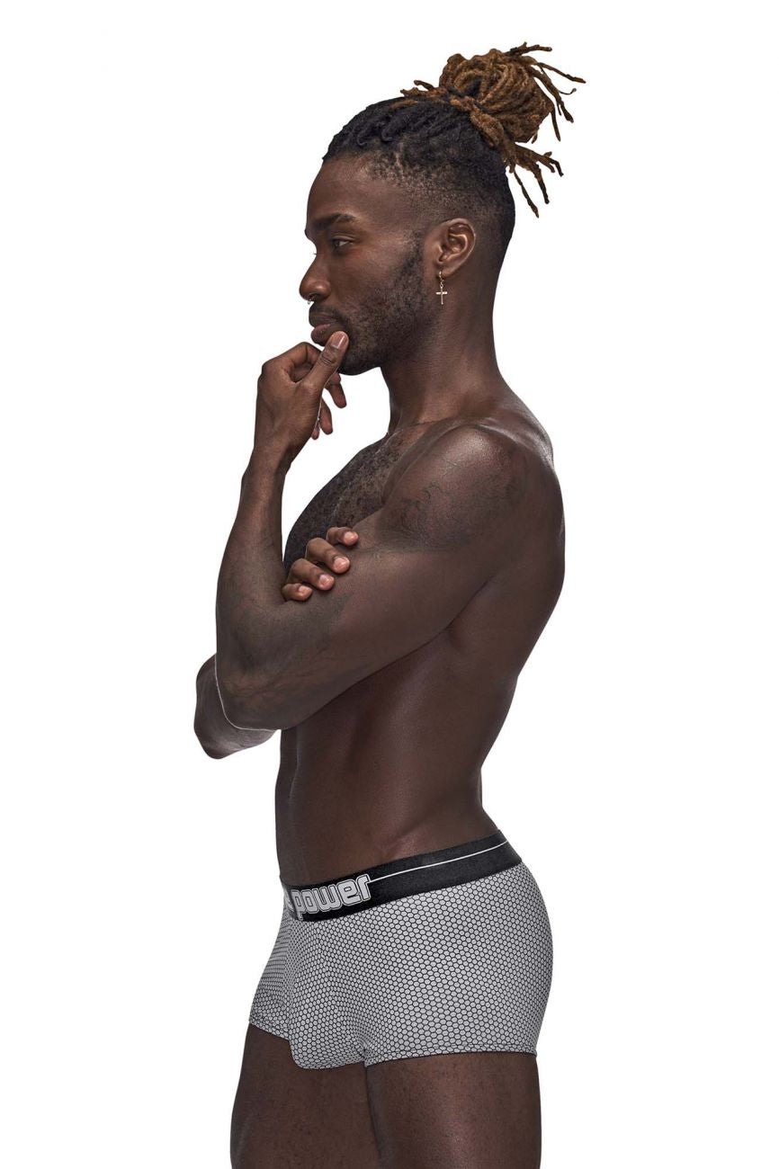 Male Power 145-269  Sexagon Mini Short Gray