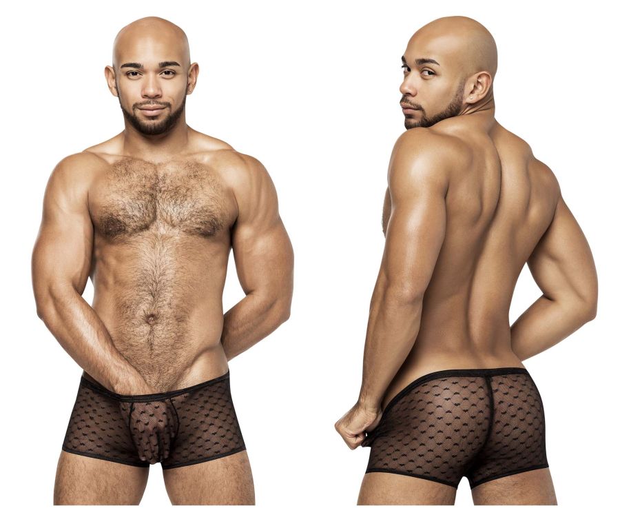 Male Power 145-279 Heart Breaker Mini Short Black
