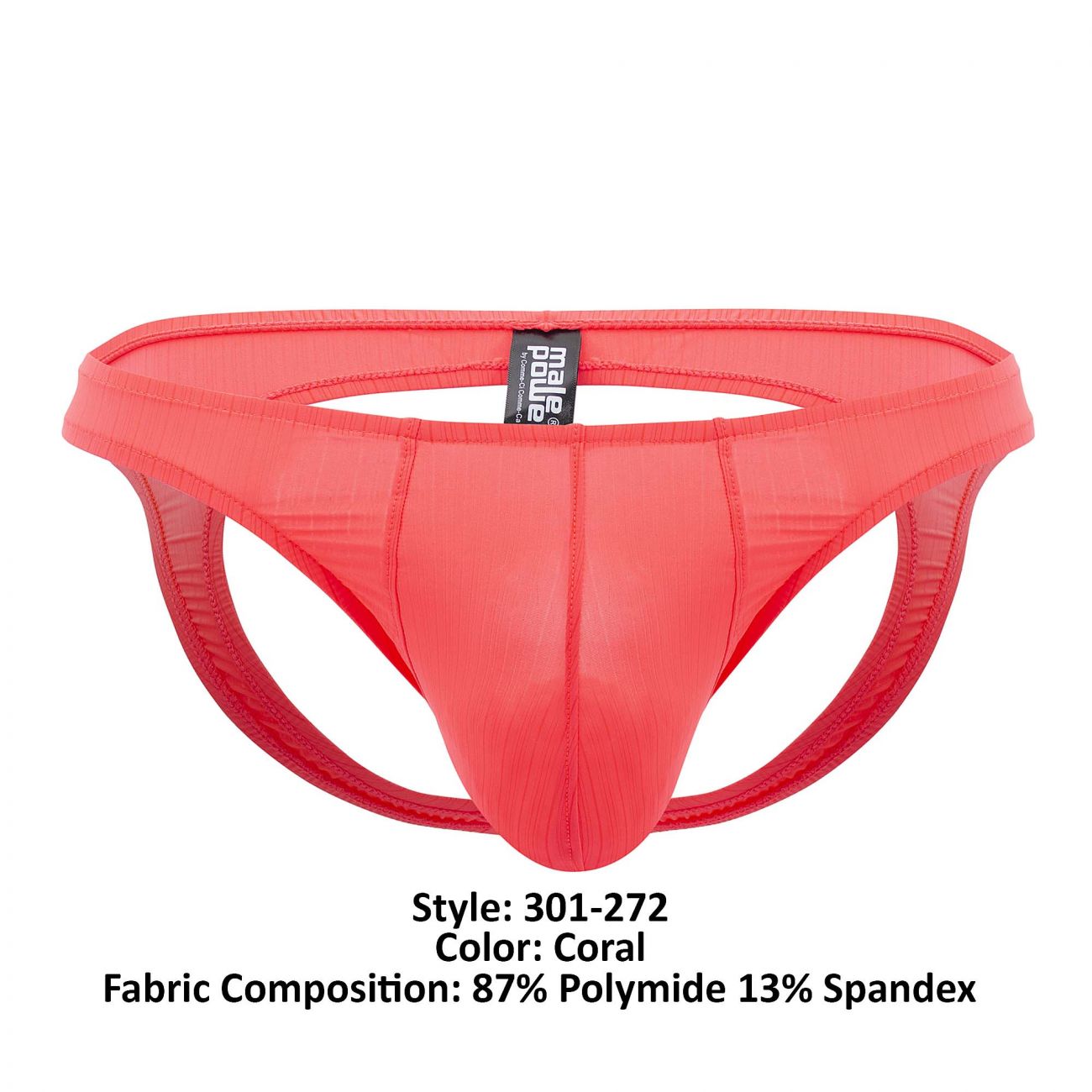 Male Power 301-272 Barely There Moonshine Coral