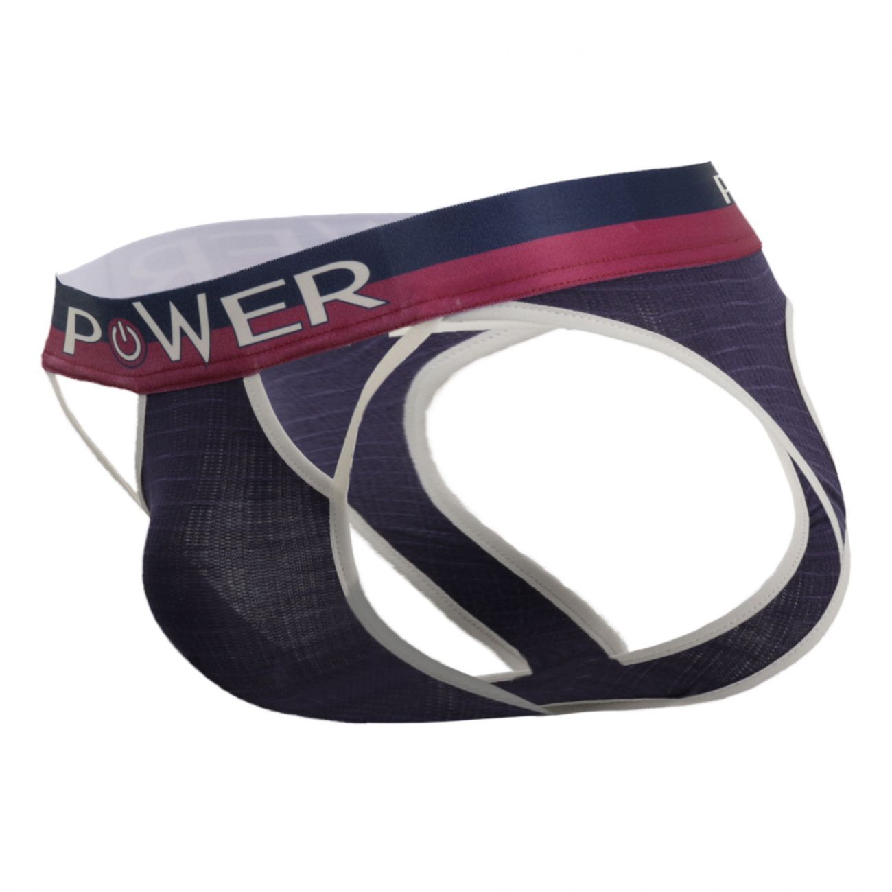 Male Power 302-246 French Terry Cutout Moonshine Navy