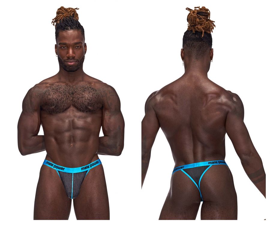 Male Power 452-270 Casanova Uplift Micro Thong Black