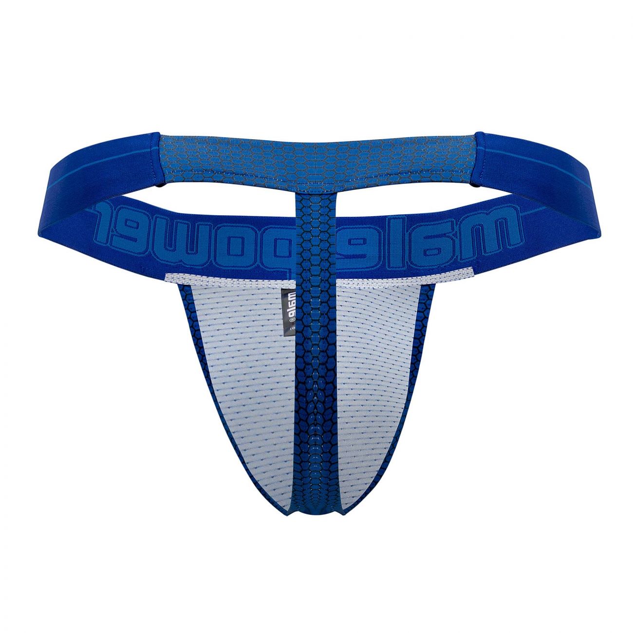 Male Power 454-269 Sexagon Micro V Thong Royal