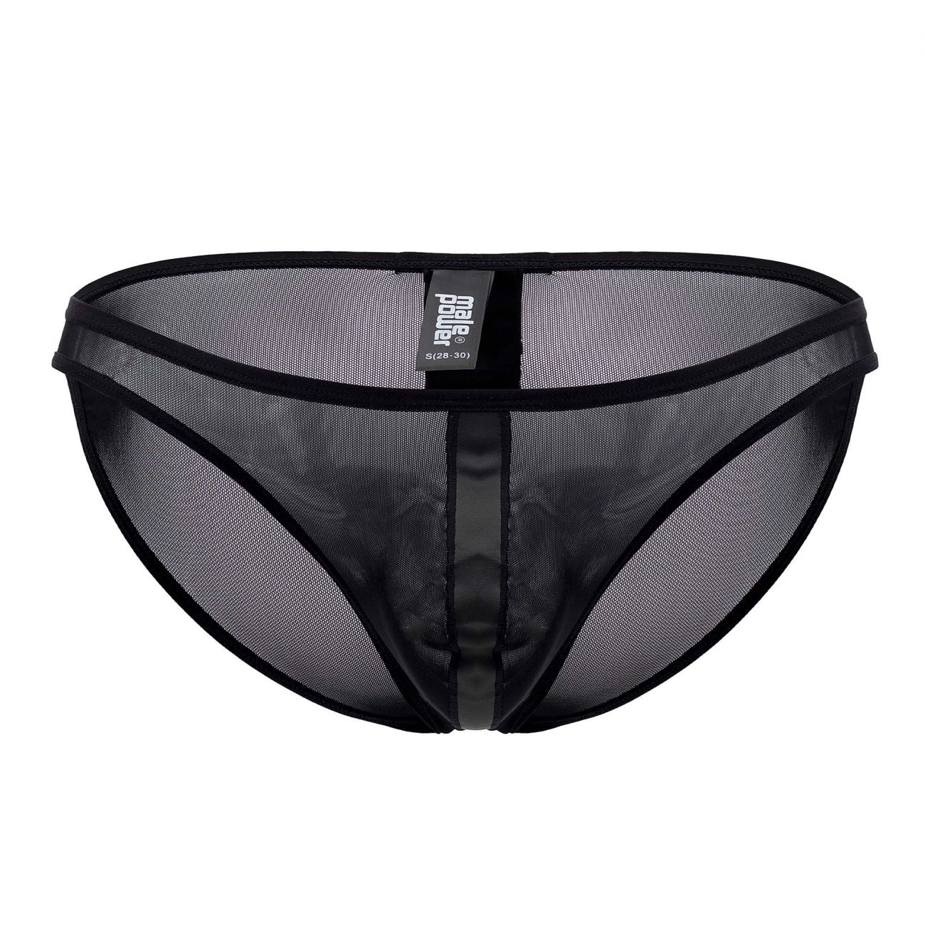 Male Power 480-271 Landing Strip Bikini Brief Black