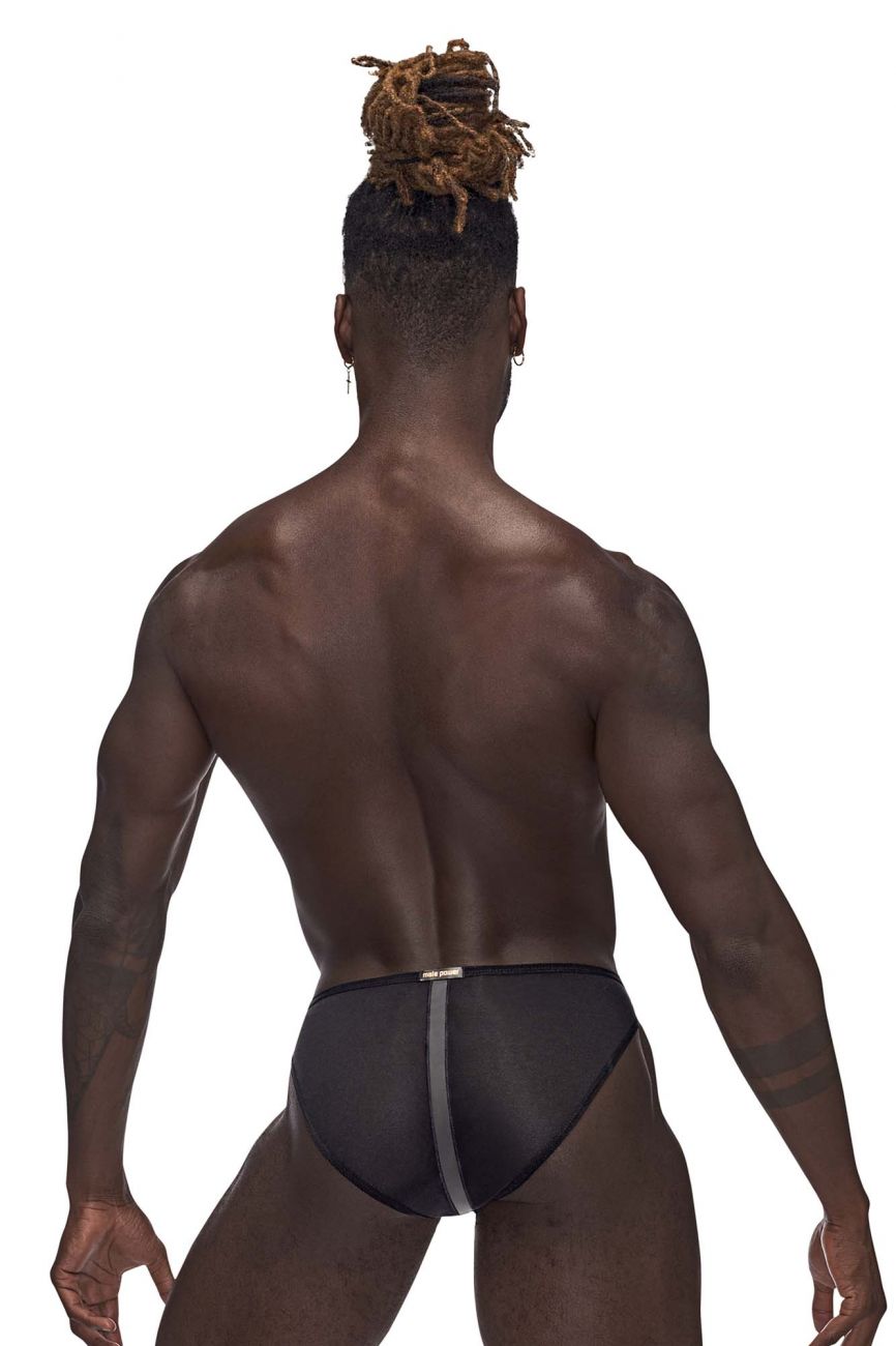 Male Power 480-271 Landing Strip Bikini Brief Black