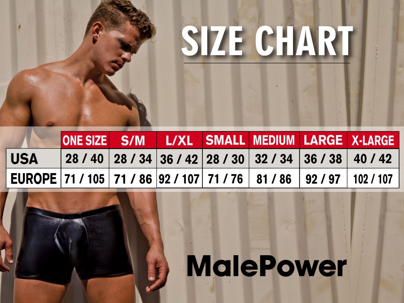 Male Power 542-266 Leather Taurs Thongs