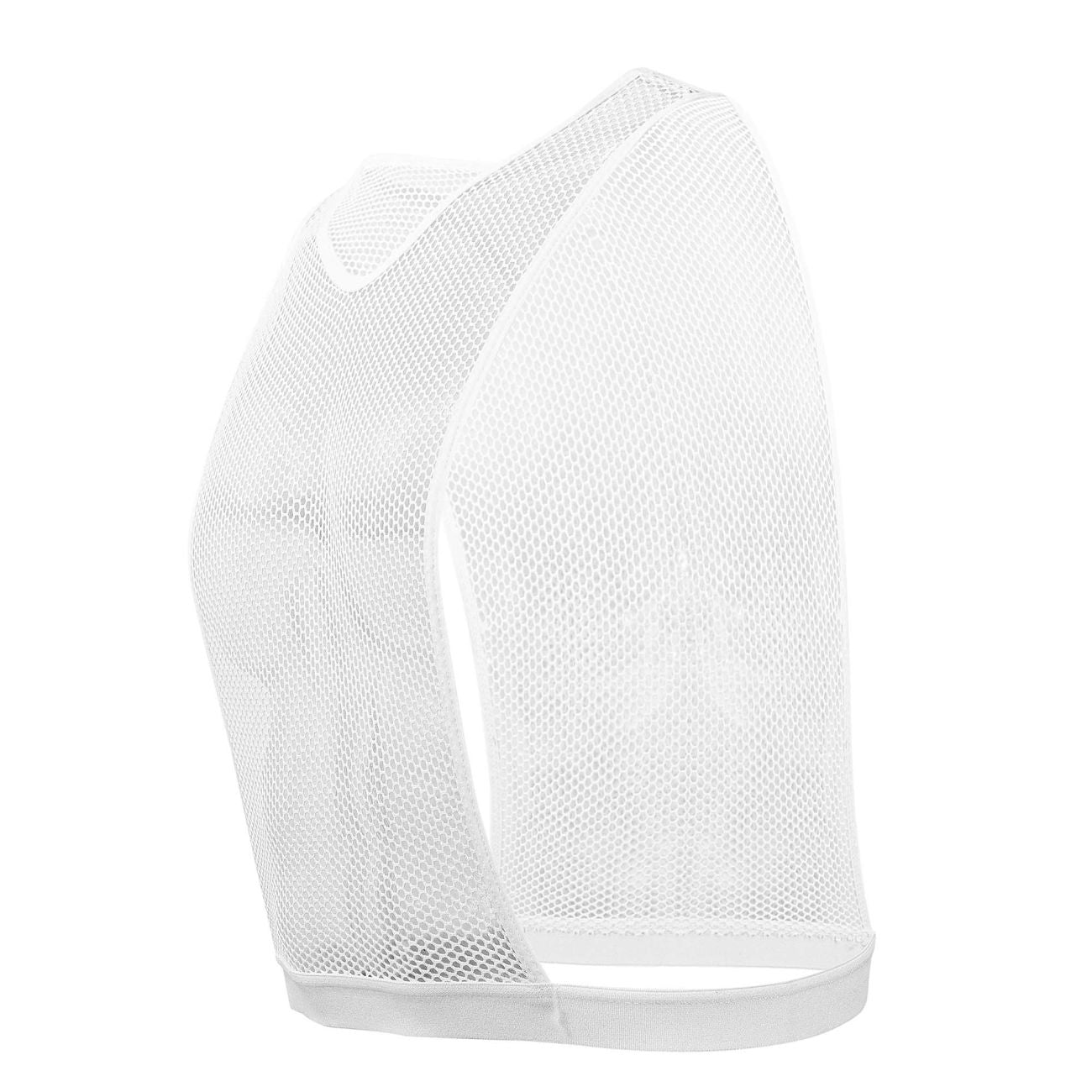 PLURAL PL007 Non-binary Underwear Crop Top White