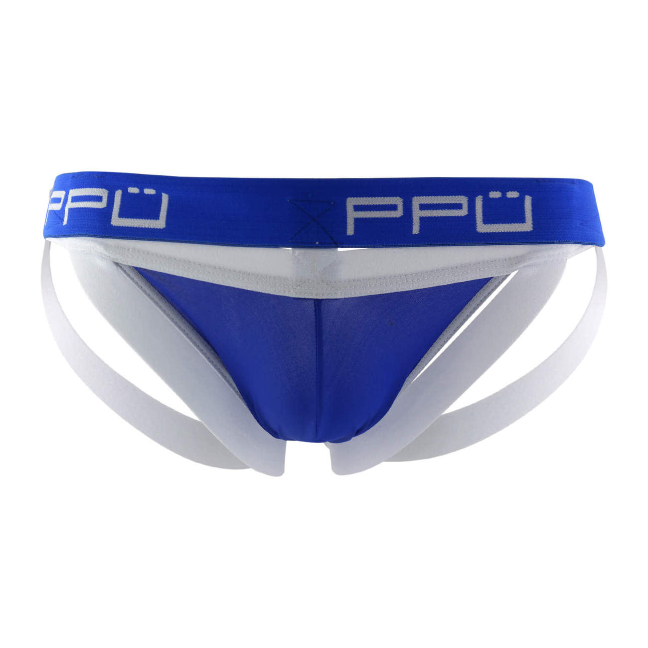 PPU 1305 Multi-Strap Jockstrap Blue