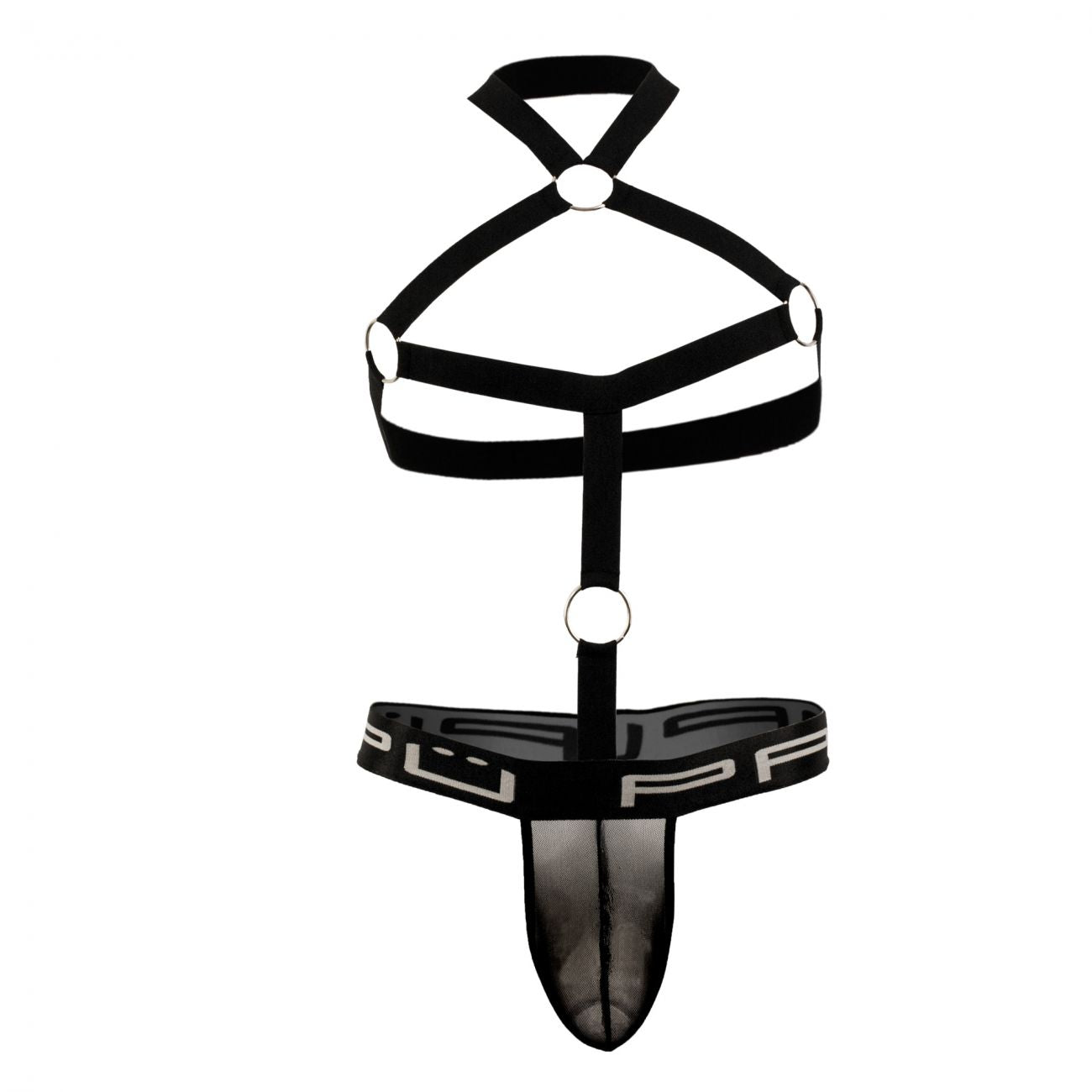 PPU 1705 Thong Harness Black