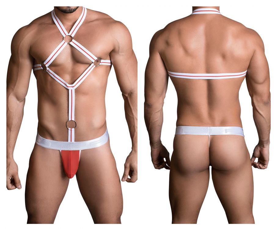 PPU 1705 Thong Harness Red
