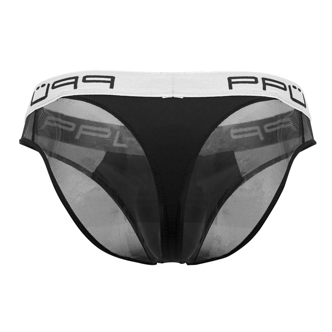 PPU 2113 Mesh Bikini Thongs Black